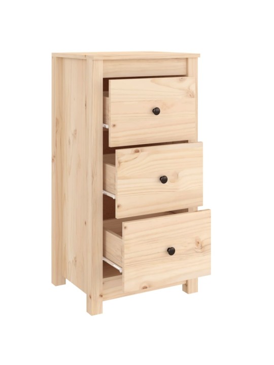 Příborníky 2 ks 40 x 35 x 80 cm masivní borové dřevo