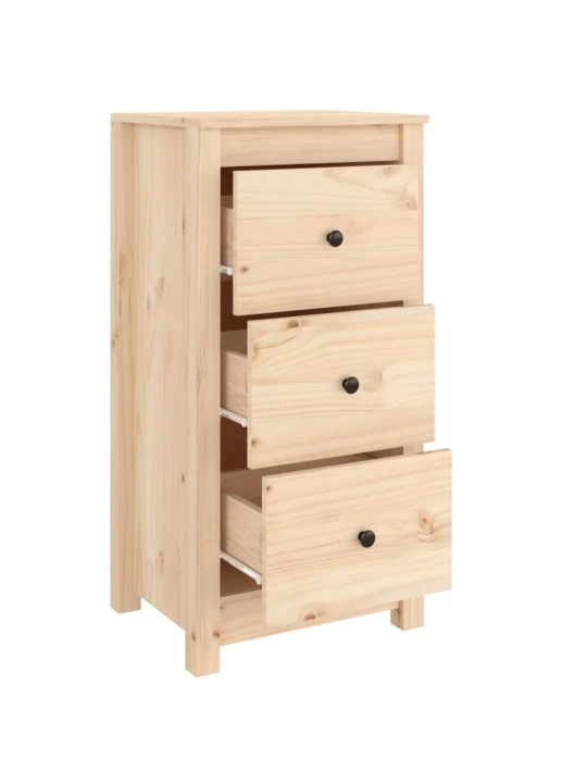 Příborníky 2 ks 40 x 35 x 80 cm masivní borové dřevo