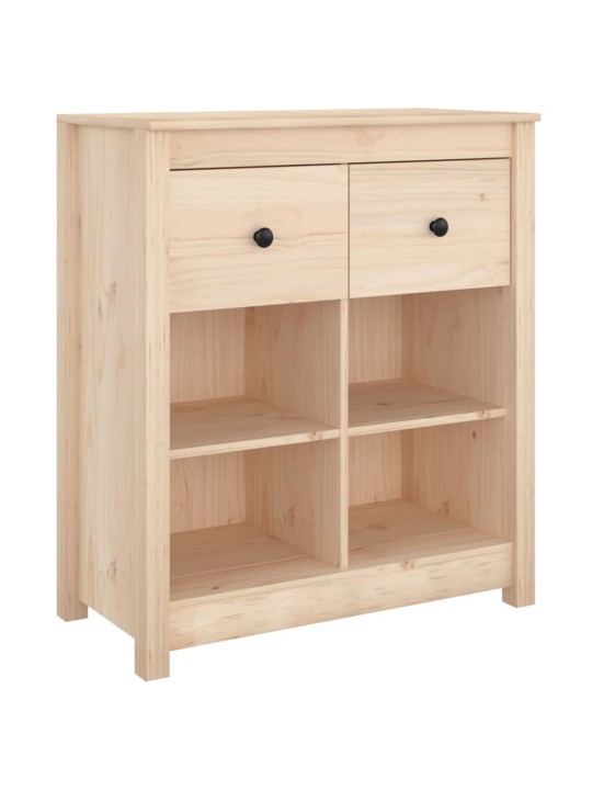 Příborník 70 x 35 x 80 cm masivní borové dřevo