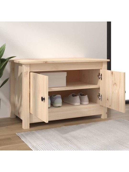 Botník 70 x 38 x 45,5 cm masivní borovice