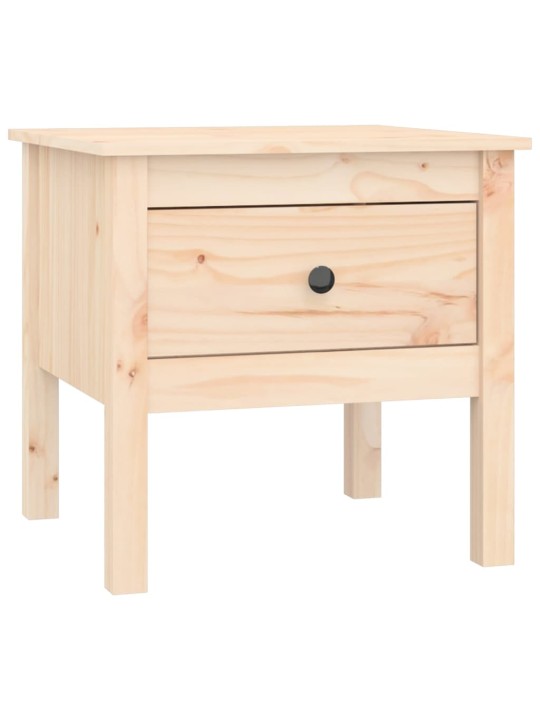 Odkládací stolky 2 ks 50 x 50 x 49 cm masivní borovice