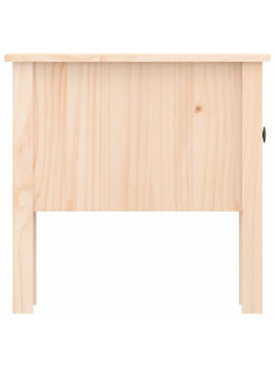 Odkládací stolky 2 ks 50 x 50 x 49 cm masivní borovice