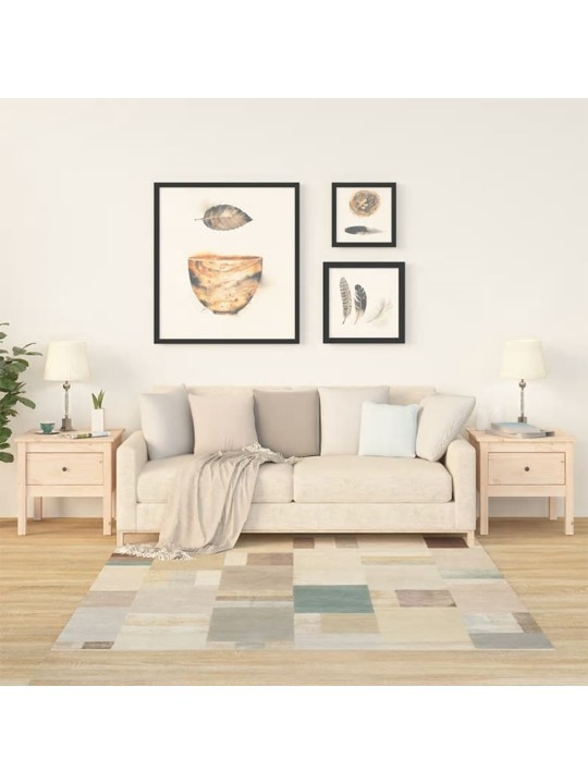 Odkládací stolky 2 ks 50 x 50 x 49 cm masivní borovice