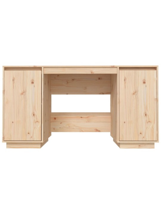 Psací stůl 140 x 50 x 75 cm masivní borové dřevo