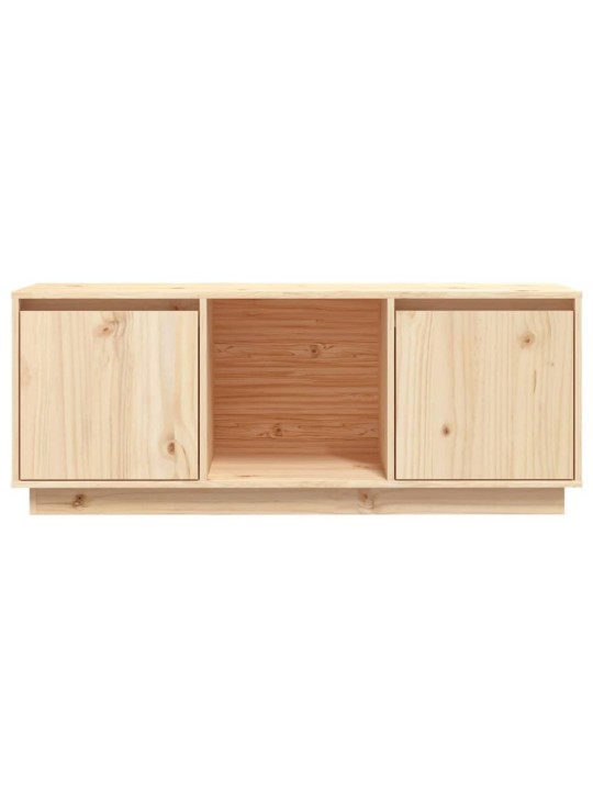 TV skříňka 110,5 x 35 x 44 cm masivní borové dřevo