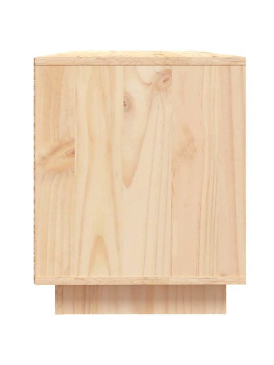 TV skříňka 110,5 x 35 x 44 cm masivní borové dřevo