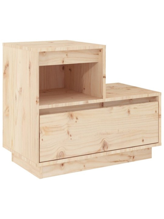 Noční stolky 2 ks 60 x 34 x 51 cm masivní borové dřevo