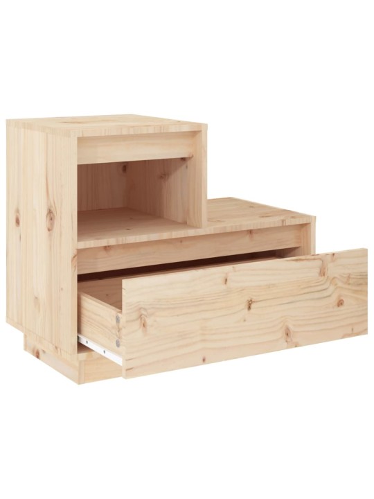 Noční stolky 2 ks 60 x 34 x 51 cm masivní borové dřevo