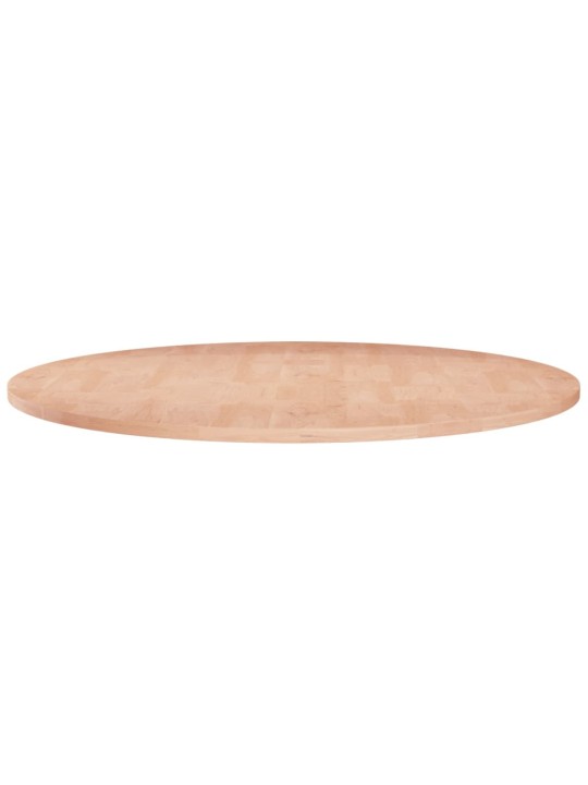 Kulatá stolní deska Ø60x1,5 cm masivní dub bez povrchové úpravy
