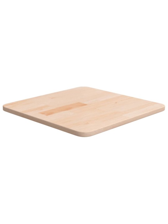 Čtvercová stolní deska 40x40x1,5cm masivní dub bez úprav