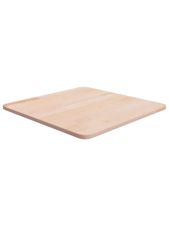 Čtvercová stolní deska 50x50x1,5 cm masivní dub bez úprav
