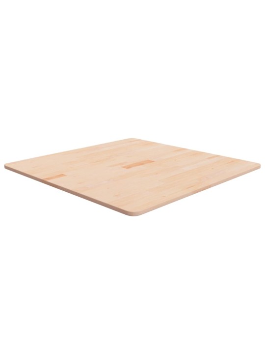 Čtvercová stolní deska80x80x1,5 cm masivní dub bez úprav