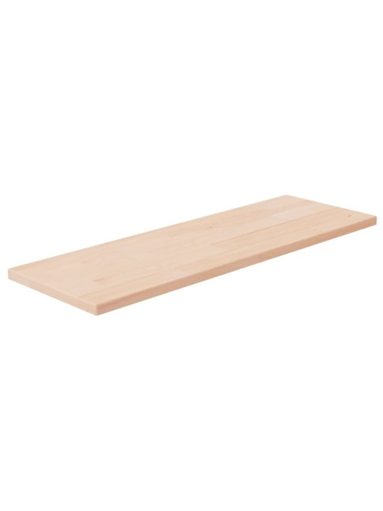 Policová deska 60 x 20 x 1,5 cm masivní dubové dřevo bez úprav