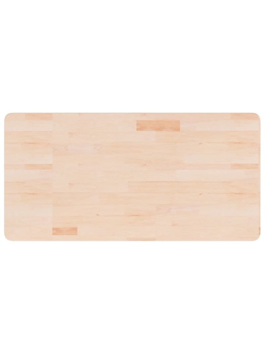Koupelnová deska 100 x 50 x 1,5 cm neošetřené masivní dřevo