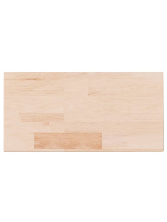Policová deska 40x20x2,5 cm masivní dubové dřevo bez úprav
