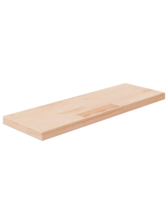 Policová deska 60x20x2,5 cm masivní dubové dřevo bez úprav