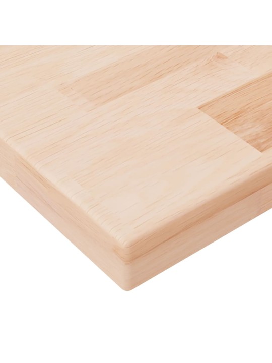 Policová deska 60x20x2,5 cm masivní dubové dřevo bez úprav