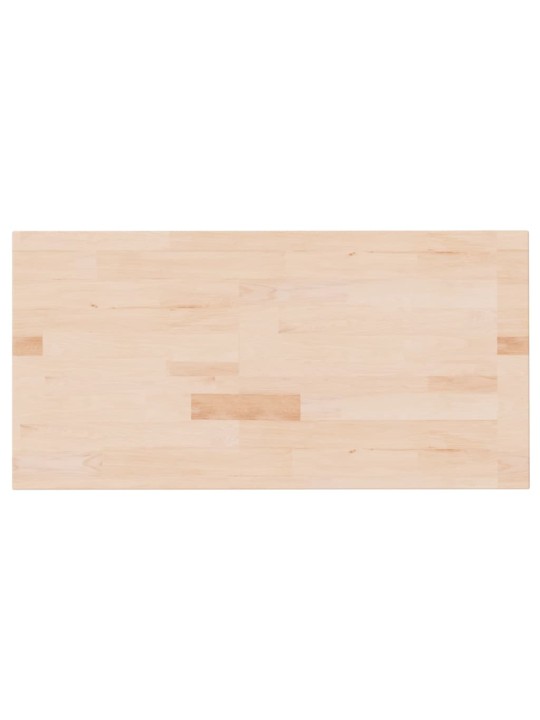 Koupelnová deska 80 x 40 x 2,5 cm neošetřené masivní dřevo