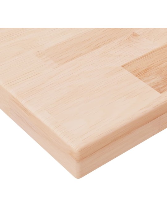 Koupelnová deska 80 x 40 x 2,5 cm neošetřené masivní dřevo