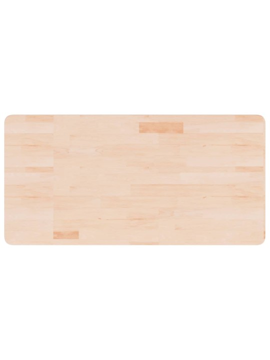 Koupelnová deska 100 x 50 x 2,5 cm neošetřené masivní dřevo