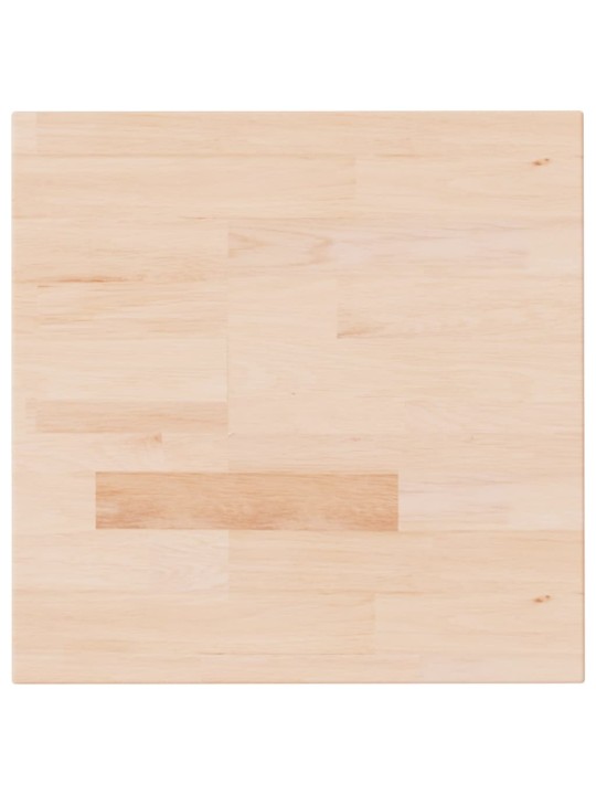 Čtvercová stolní deska 100x20x2,5cm masivní dub bez úprav