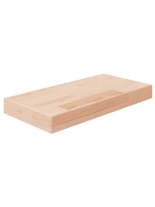 Policová deska 40x20x4 cm masivní dubové dřevo bez úprav