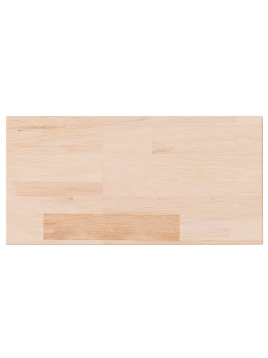 Policová deska 40x20x4 cm masivní dubové dřevo bez úprav