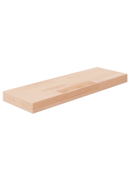 Policová deska 60x20x4 cm masivní dubové dřevo bez úprav