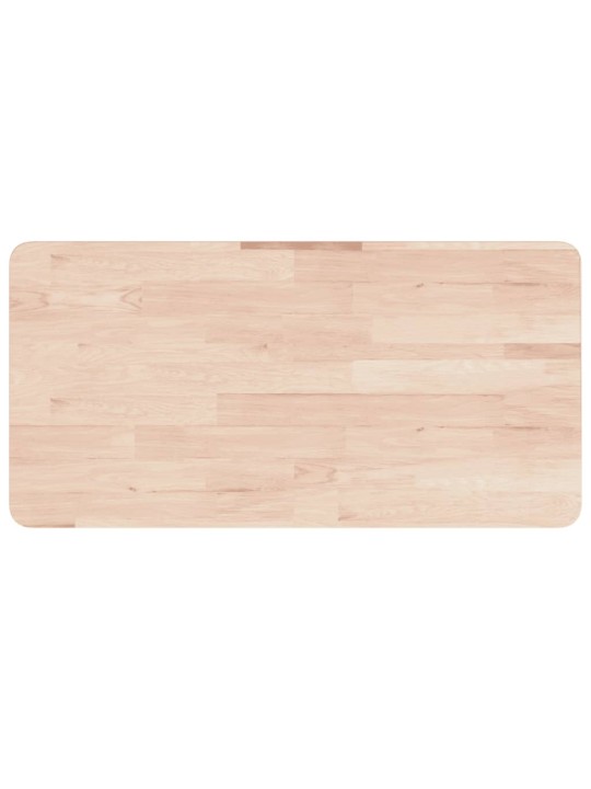 Koupelnová deska 100 x 60 x 4 cm neošetřené masivní dřevo