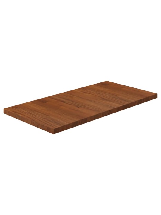 Koupelnová deska tmavě hnědá 80x40x2,5 cm ošetřený masiv