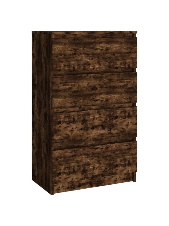 Příborník kouřový dub 60 x 35 x 98,5 cm kompozitní dřevo