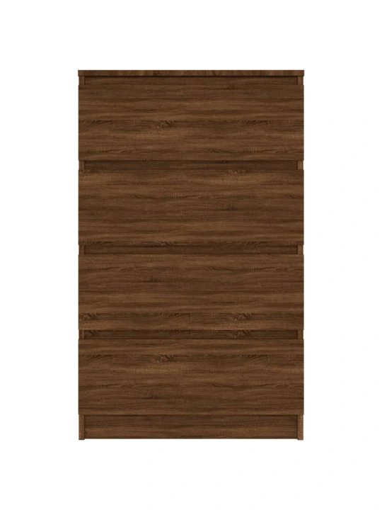 Příborník hnědý dub 60 x 35 x 98,5 cm kompozitní dřevo
