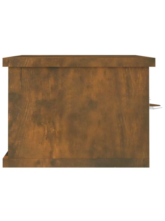Nástěnná skříňka kouřový dub 60 x 26 x 18,5 cm kompozitní dřevo