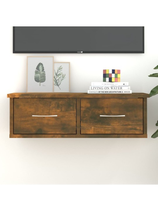 Nástěnná skříňka kouřový dub 60 x 26 x 18,5 cm kompozitní dřevo