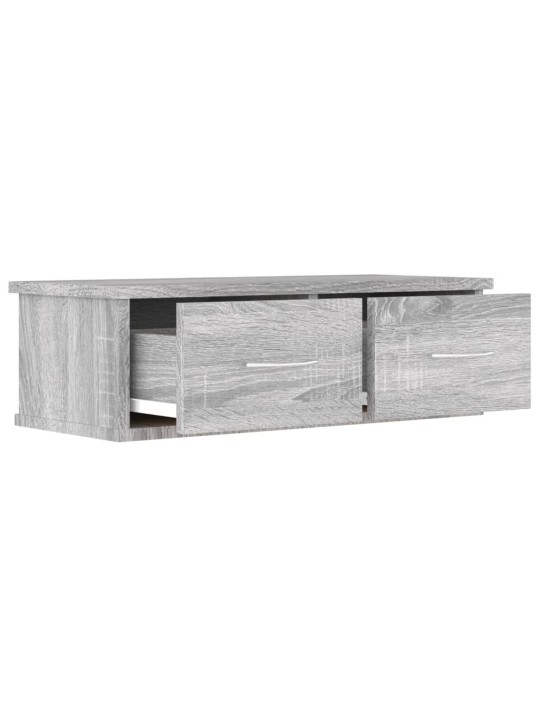 Nástěnná skříňka šedá sonoma 60 x 26 x 18,5 cm kompozitní dřevo