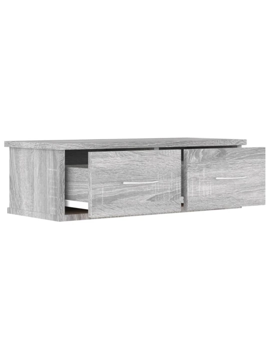 Nástěnná skříňka šedá sonoma 60 x 26 x 18,5 cm kompozitní dřevo