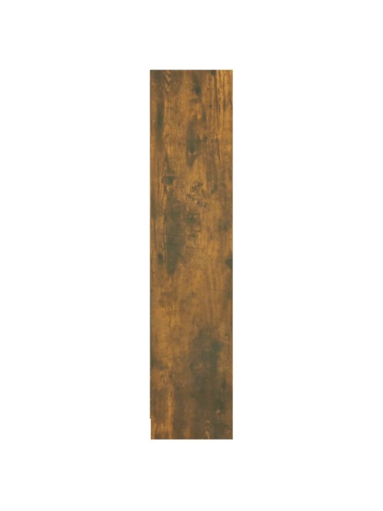 Knihovna kouřový dub 60 x 24 x 109 cm kompozitní dřevo
