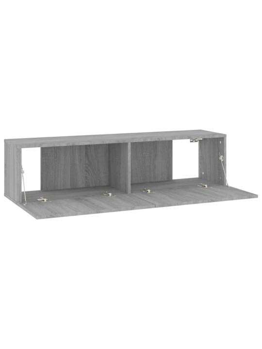 TV skříňka šedá sonoma 120x30x30 cm kompozitní dřevo