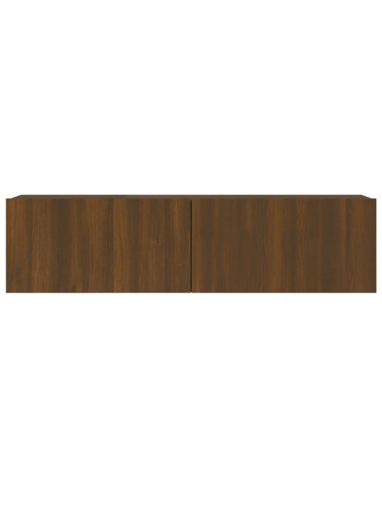 TV skříňka hnědý dub 120x30x30 cm kompozitní dřevo