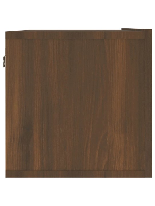 TV skříňka hnědý dub 120x30x30 cm kompozitní dřevo