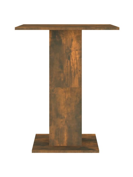 Bistro stolek kouřový dub 60 x 60 x 75 cm kompozitní dřevo