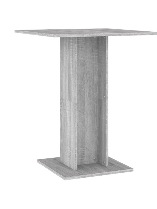 Bistro stolek šedý sonoma 60 x 60 x 75 cm kompozitní dřevo
