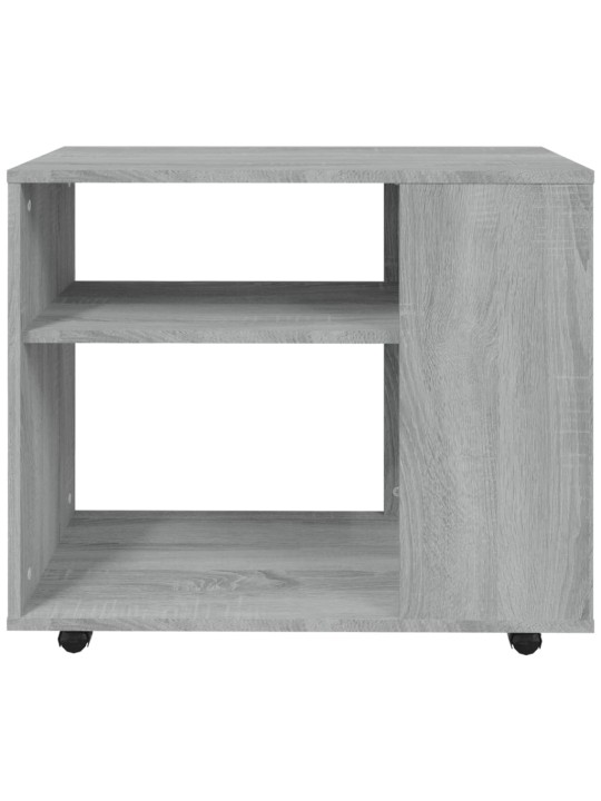 Odkládací stolek šedý sonoma 70 x 35 x 55 cm kompozitní dřevo