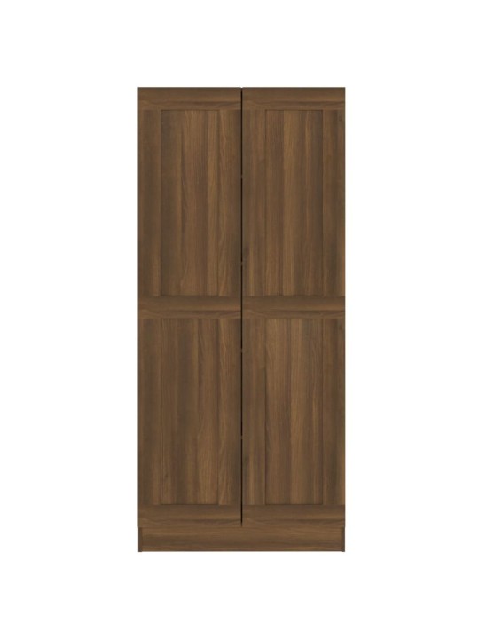 Knihovna hnědý dub 82,5 x 30,5 x 185,5 cm kompozitní dřevo