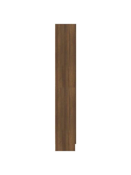 Knihovna hnědý dub 82,5 x 30,5 x 185,5 cm kompozitní dřevo