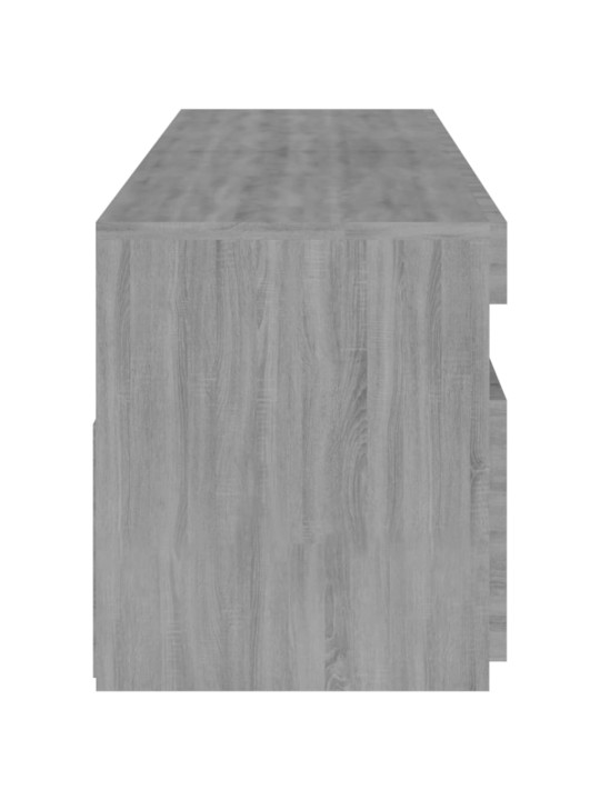 TV skříňky s LED osvětlením 2 ks šedé sonoma 75 x 35 x 40 cm