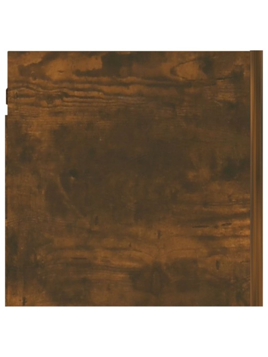 Nástěnná TV skříňka kouřový dub 30,5 x 30 x 30 cm