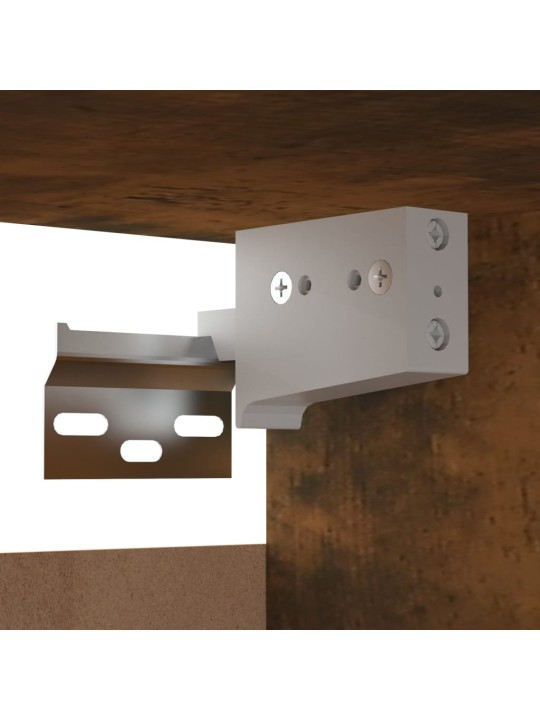 Nástěnné TV skříňky 2 ks kouřový dub 30,5 x 30 x 30 cm