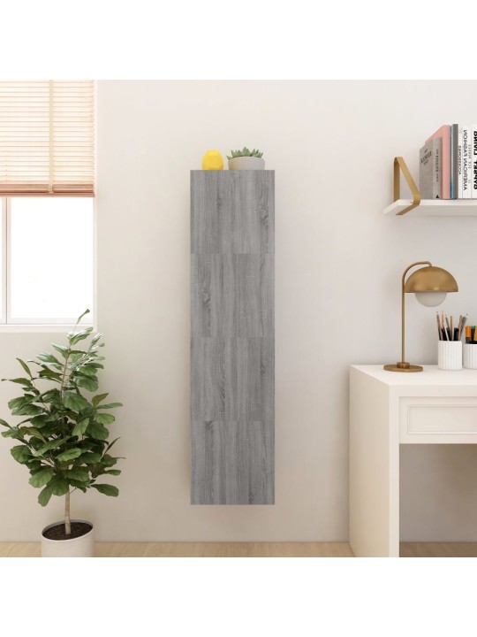 Nástěnné TV skříňky 4 ks šedé sonoma 30,5 x 30 x 30 cm