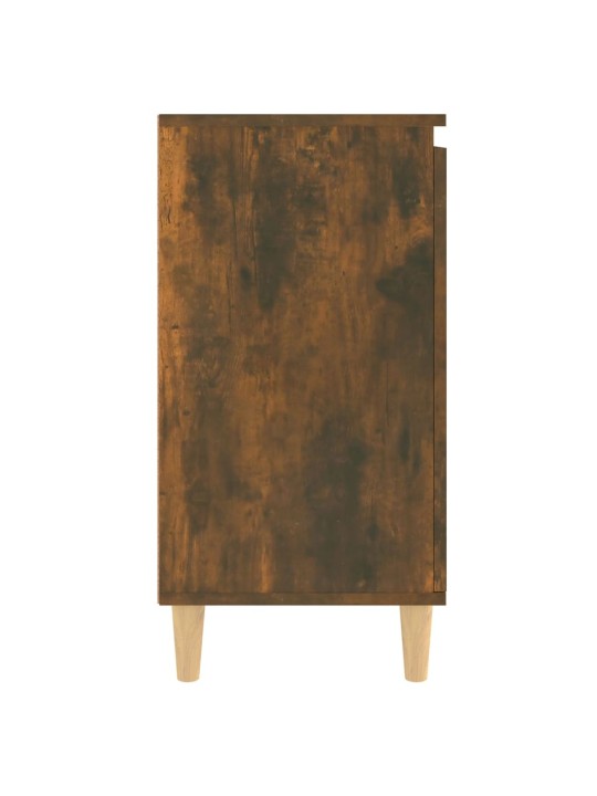 Příborník kouřový dub 60 x 35 x 70 cm kompozitní dřevo